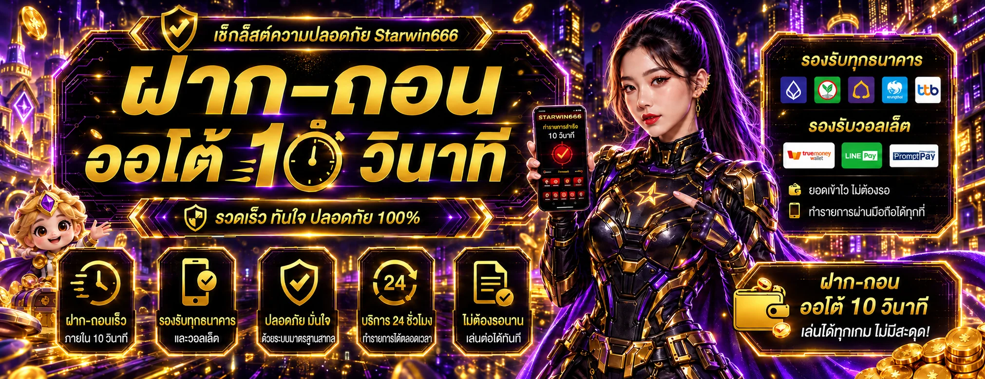 Starwin666 ปลอดภัยไหม เช็กลิสต์ก่อนสมัคร